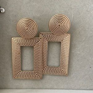 Statement Gold Earrings